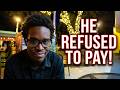 He Had The Money But Refused To Pay: Police Called #bodycam