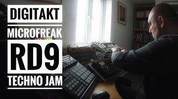 Escape Into The Void - Elektron Digitakt, Behringer RD9 & Arturia Microfreak Techno Jam