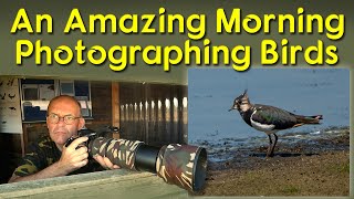 An amazing morning photographing birds at RSPB Old Moor