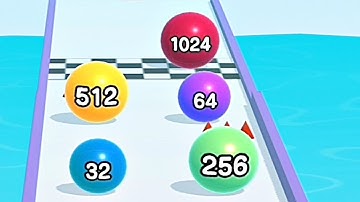 Ball Run 2048 - All Levels Android, iOS Walkthrough Gameplay Part 20