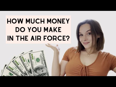 How Much MONEY Do You MAKE In The AIR FORCE????
