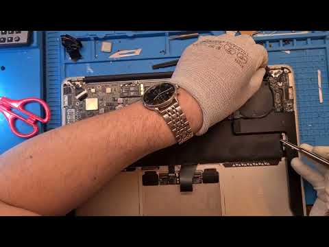 macbook air 2012 замена клавиатуры a1466