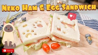 Ham & Egg Sandwich l Cute Sandwich Design l Diary #03