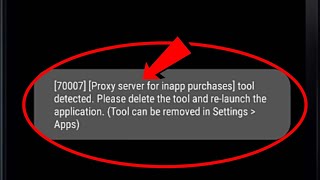 Fix Proxy server for inapp purchases detected problem solve screenshot 1