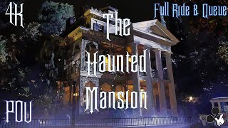 The Haunted Mansion at Disneyland Full Updated Ride-Thru Experience HD POV 2021
