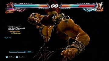 Akuma Shotgun Combos Modded | Tekken 7