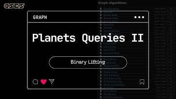 Planets Queries II (CSES) | Binary Lifting with Path Decomposition