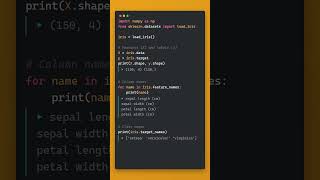 sklearn - load iris dataset