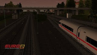 Euro train simulator 2 । (Olching to ausburg) । 130 kmh 