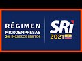 ✅ RÉGIMEN IMPOSITIVO PARA MICROEMPRESAS SRI | CÓMO DECLARAR EL IMPUESTO A LA RENTA 2%