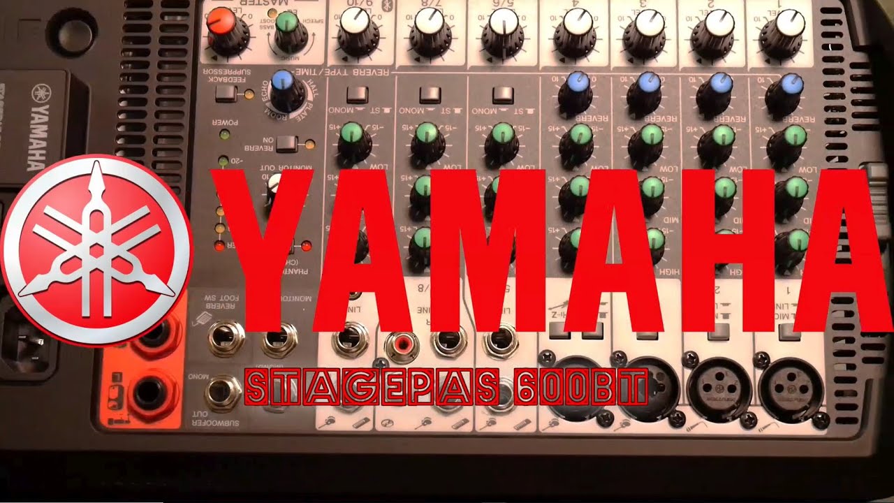Yamaha STAGEPAS 600BT Portable PA | Overview