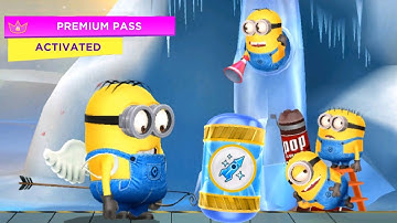 Cupid Minion rush ice-ice rocket event despicable me gameplay ios android
