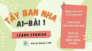 1 Learn Spanish with Hola Lingua - A1 - Beginner - Tự học tiếng Tây Ban Nha A1
