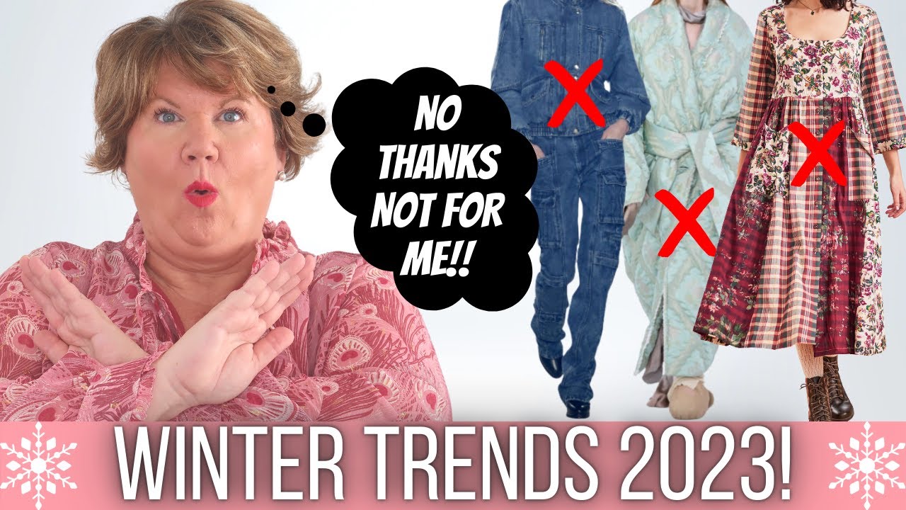 ❌10 HORRIBLE 2023 Winter Fashion Trends for Plus Size Women over