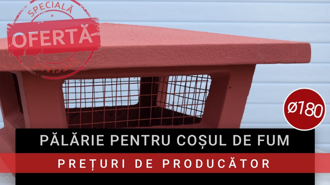 Palarie Cos Fum ø180 | Pret de producator