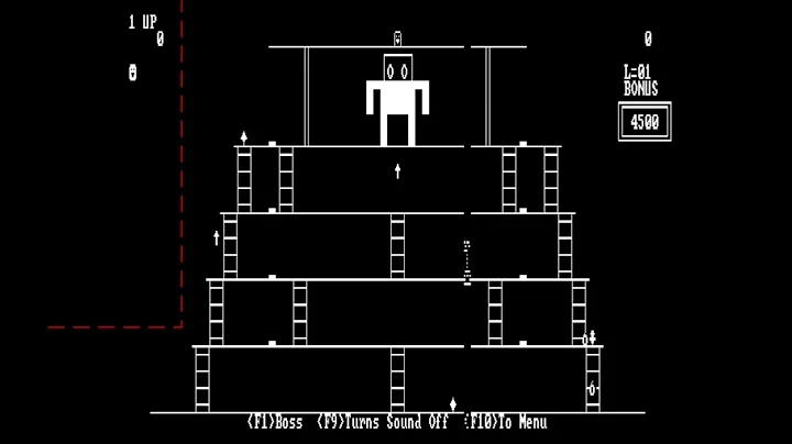 Glitch Gorilla Gorilla Friendlyware PC Arcade 1983