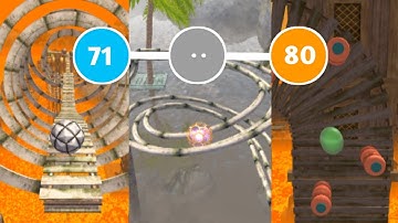 Rollance : Adventure Balls All Level 1-100 (Part 8) | No Commentary, No Music, Android Gameplay