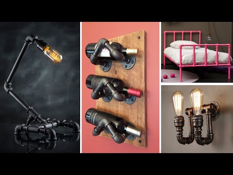 100+ Awesome Pipe Furniture Ideas / Industrial PIPE