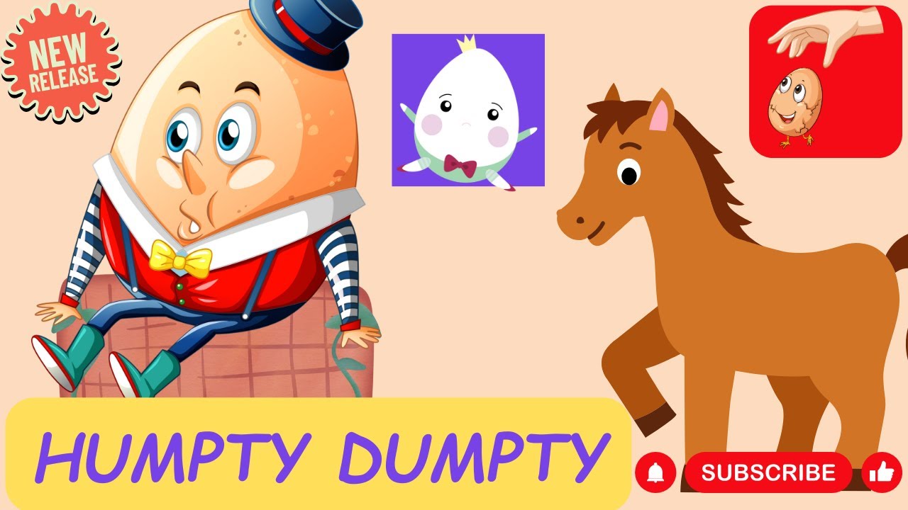 Humpty Dumpty New Version Humpty Dumpty Kids Song Nursery Rhymes