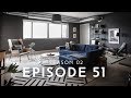 Ep 51 | Dark and Moody Apartment Living Room Tour