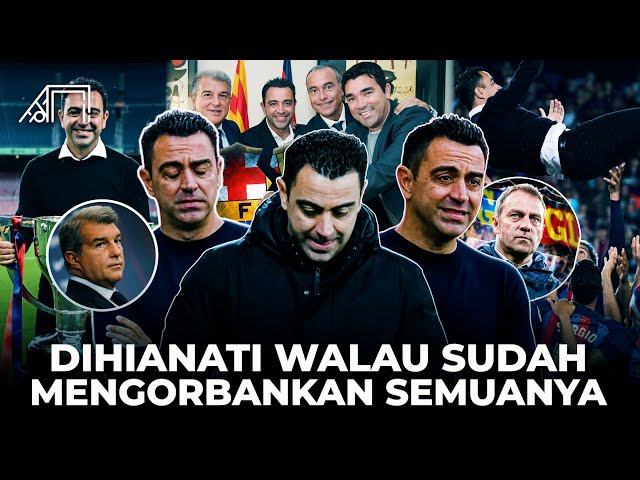 Tiba-tiba Dipecat Saat Sudah Dikasih Janji Perpanjangan Kontrak! Kronologi Xavi Dipecat Barcelona class=