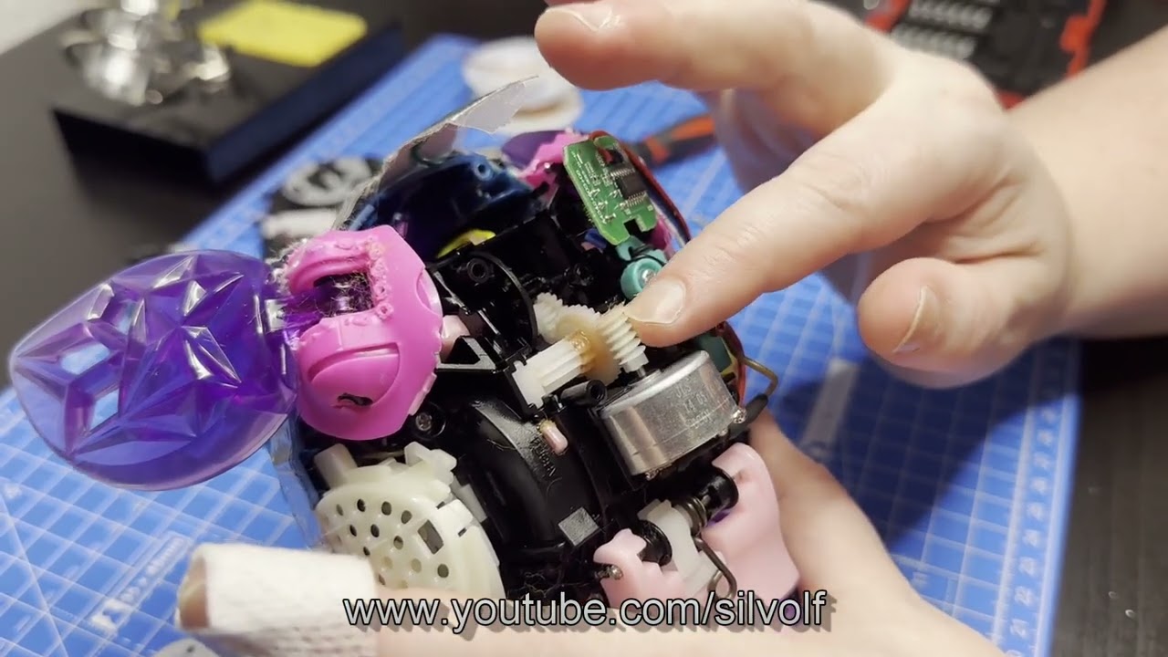 How to Replace a Broken Furby Boom Motor with a DVD/CD Player Motor