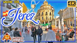 JEREZ DE LA FRONTERA  4K (Ultra HD) Walking Virtual Tour Spain (2022)