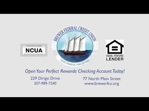 BREWER Federal Credit Union Perfect 10 Rewards Checking Program