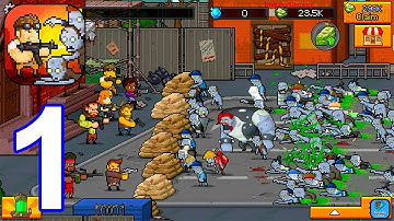 Kill Zombies Idle - Gameplay Walkthrough Part 1 Tutorial (iOS,Android)