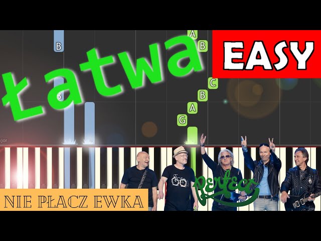 Nie Placz Ewka Perfect Piano Tutorial Latwa Wersja Youtube