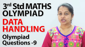 Data Handling  - Olympiad Questions -9 | NCERT, CBSE | 3rd standard Maths olympiad | Olympiad Math
