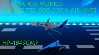 GATE 504 Collections / El Aviador Models / Boeing 737-800 / Copa Airlines Connect Miles / 1:400