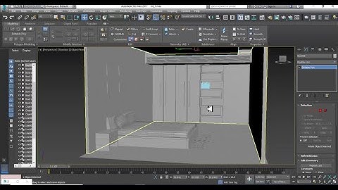 3dsmax Tutorials, Tutorial on 3D Modeling, Texturing & Lighting an Interior in 3dsmax