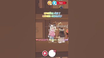 Opening day 7 Advent calendar in Adopt me