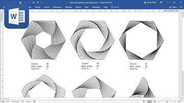 WORD: Step and Repeat (VBA)