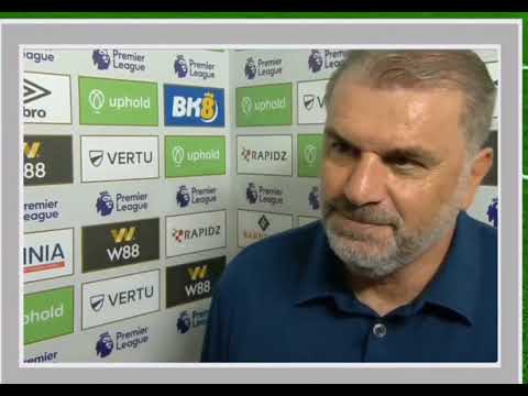 Ange Postecoglou Post Match Interview Burnley vs Tottenham #tottenham # ...