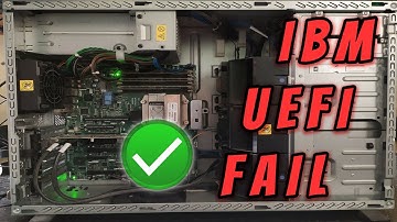 SERVIDOR IBM PROBLEMA UEFI RESUELTO