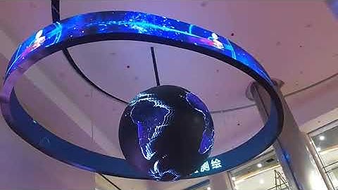 Globe Shape Sphere Screen LED Ball Screen 3D Spherical LED Display