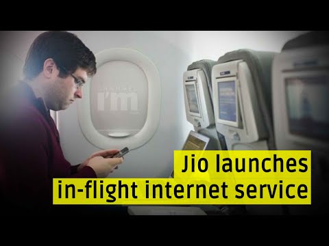 Reliance Jio launches India’s first in-flight internet service on 22 international airlines