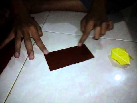 Cara membuat helikopter dari kertas origami (AZIS X LAS 