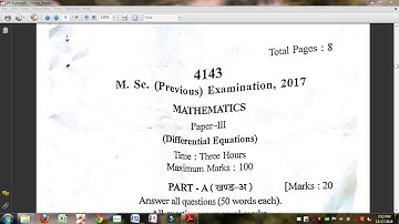 M.Sc. previous maths 2017// paper in PDF//Mlsu//paper-3