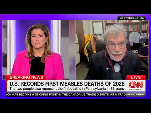 Measles Outbreaks Becoming Regular Under Trump & RFK Jr. [CNN: News Central, 8/25/26]