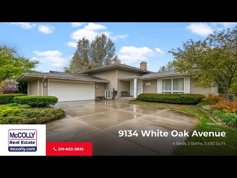 9134 White Oak Avenue, Munster, IN home video tour