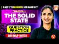 The Solid State Chemistry Class 12 | All Questions Practice & PYQ | HSC Board 2027 | Vanshika Mam