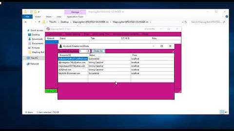 WapLog Bot With Auto Account Creator