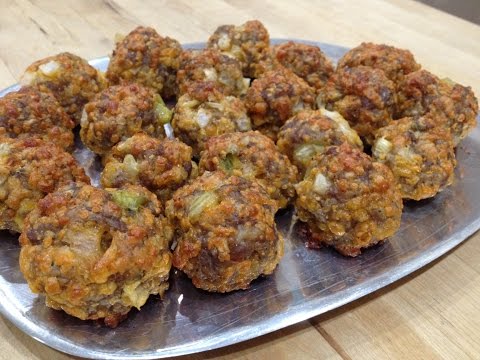 Southern Sausage & Cheese Balls -- How-To Video