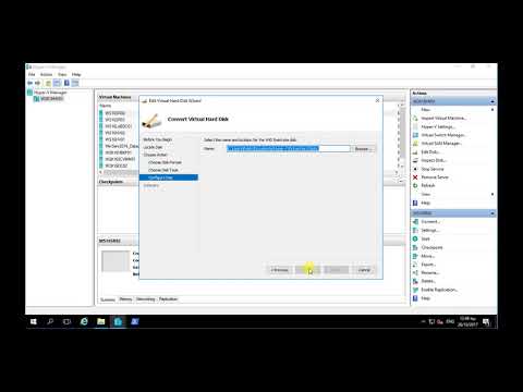 Convert a .VHDX virtual hard disk to .VHD