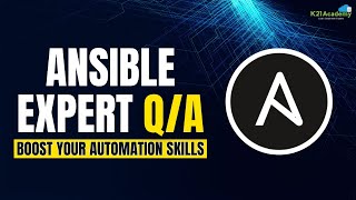 Ansible Live Q&A: Get Expert Answers to Boost Your Automation Skills Now! | K21Academy screenshot 1