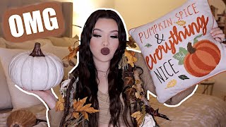 HUGE FALL DECOR HAUL / FALL MUST HAVES 2020! |Bath &amp; Body Works, The Dollar Tree, Michaels &amp; more!