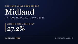 Midland TX Housing Market June 2026 Home Prices Trends Forecast